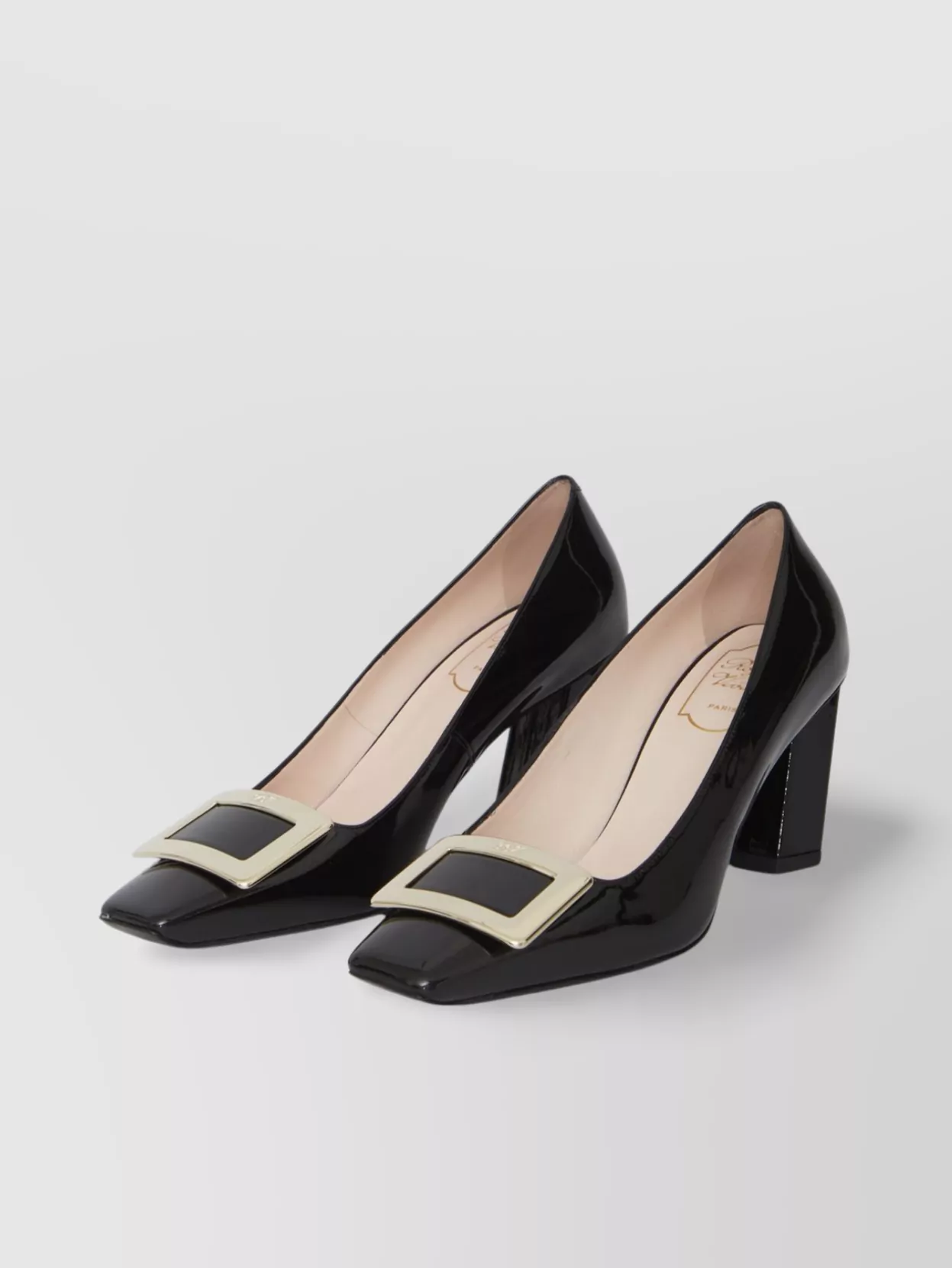 Roger Vivier Belle Vivier Pumps In Black
