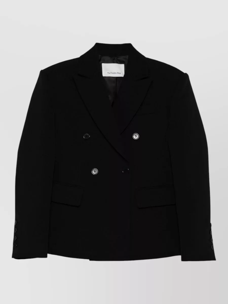 The Frankie Shop double-breasted suit jacket