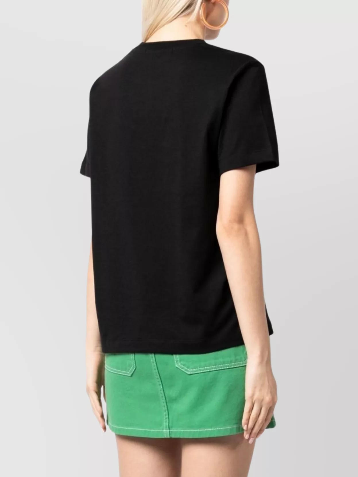 Msgm Short Sleeves Crew Neck Graphic Print