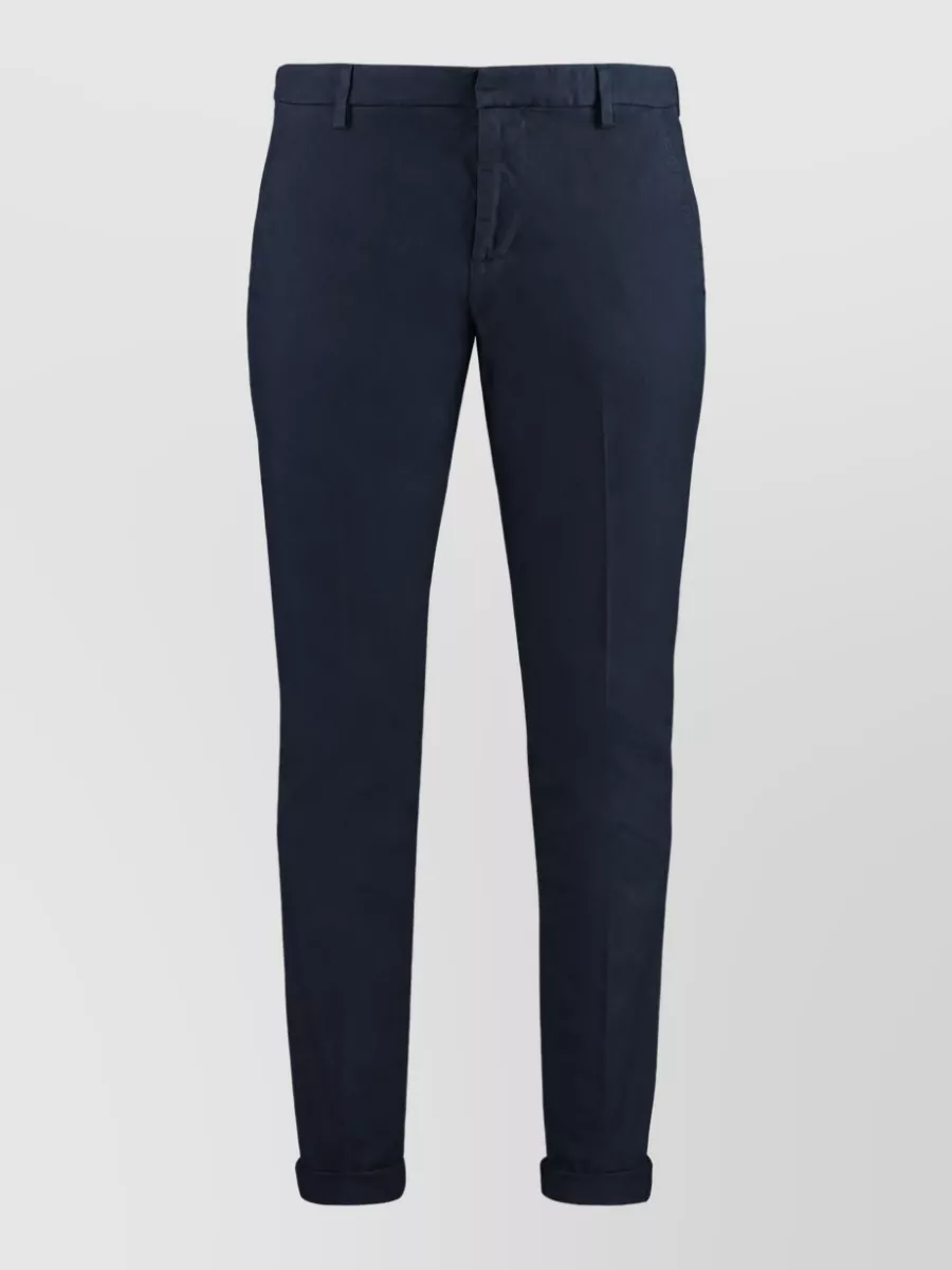 Dondup cotton chino tailored trousers