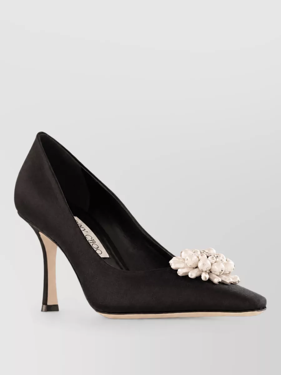 Jimmy Choo crystal-embellished pumps