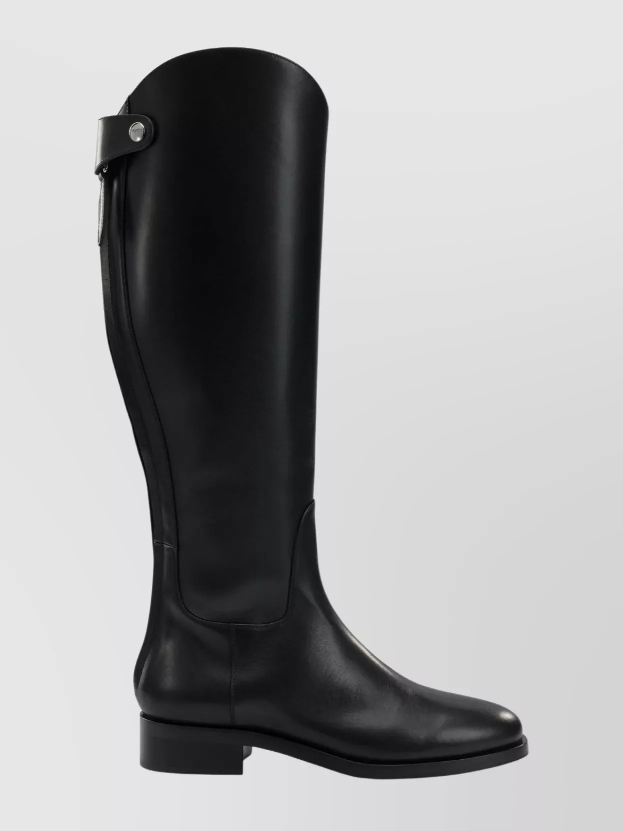 Aeyde Knee-High Leather Block Heel Boots
