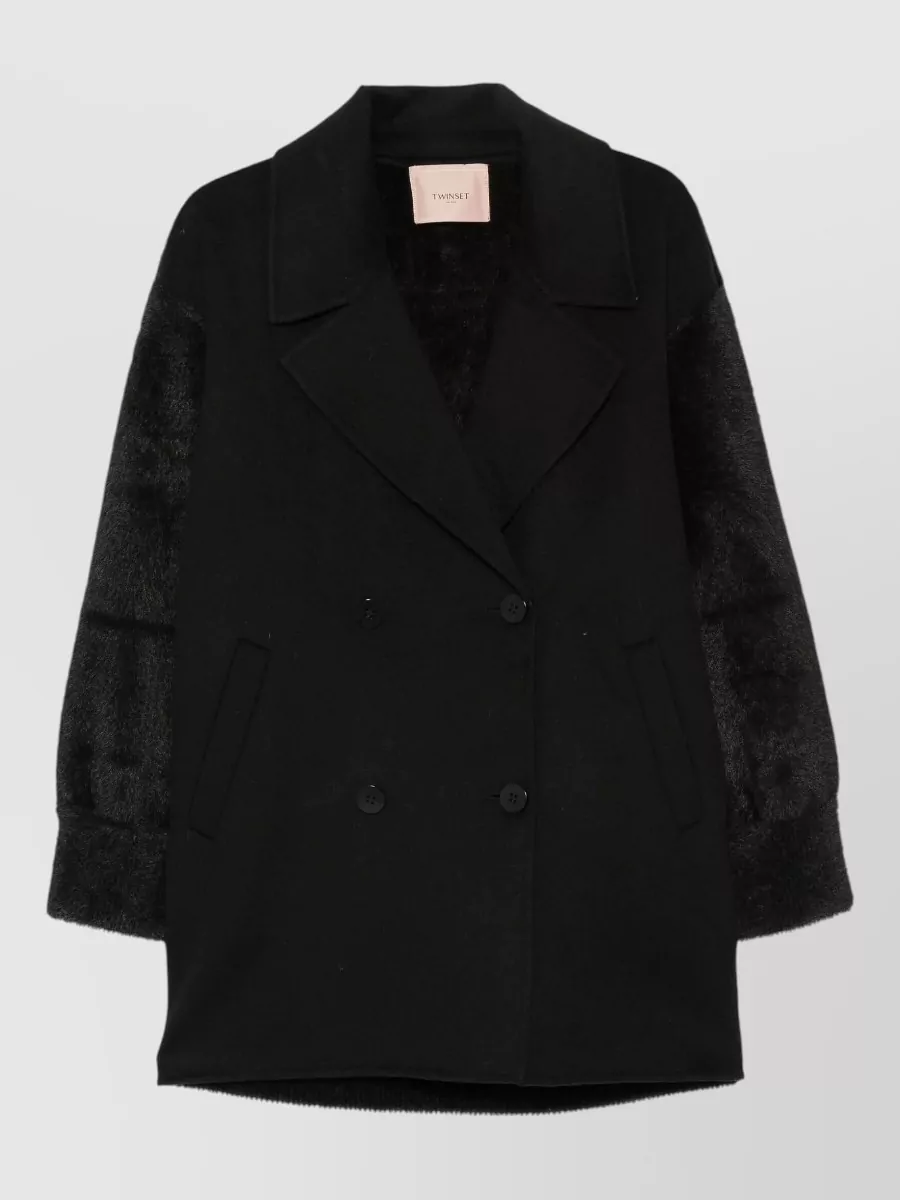 Twin-Set wool caban jacket