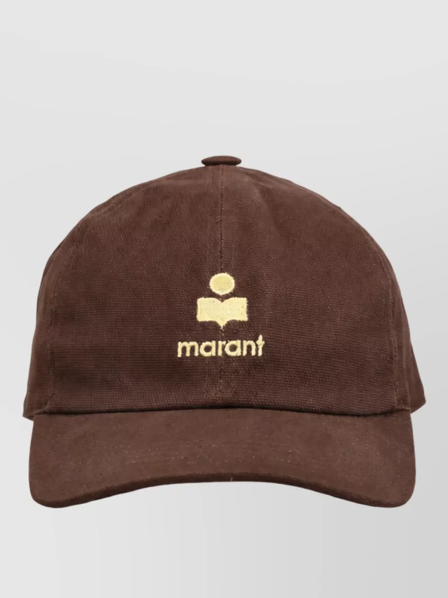 Isabel Marant Logo-Embroidered Cotton Cap