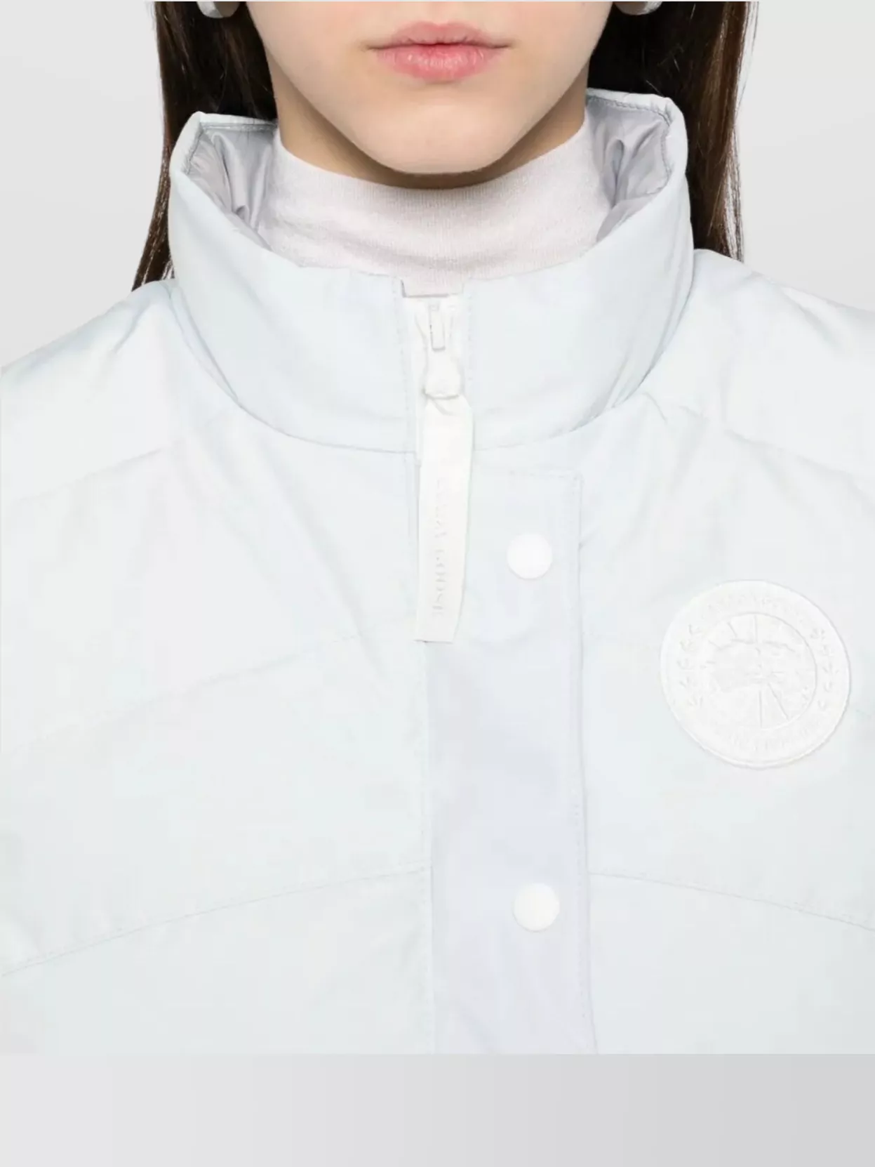 Canada Goose Sleeveless Jacket With Elongated Rear Edge