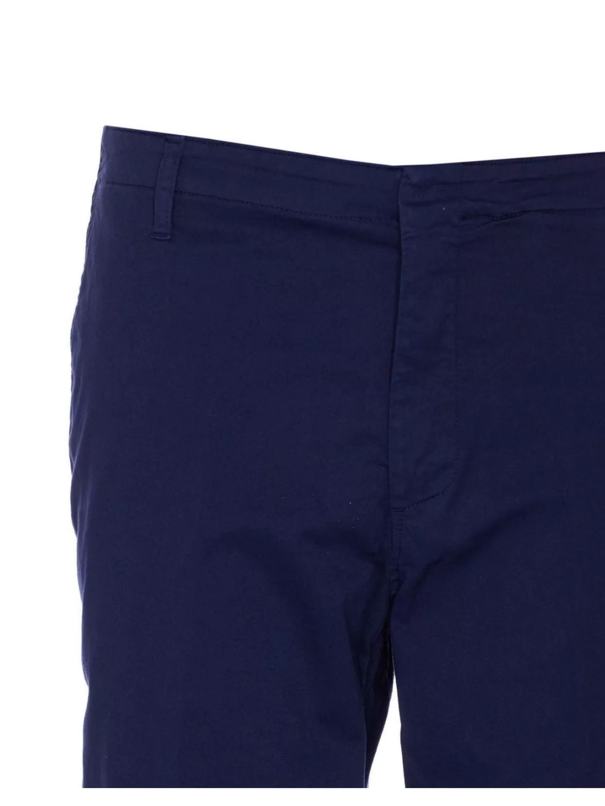 Dondup Regular Fit Cuffed Hem Trousers