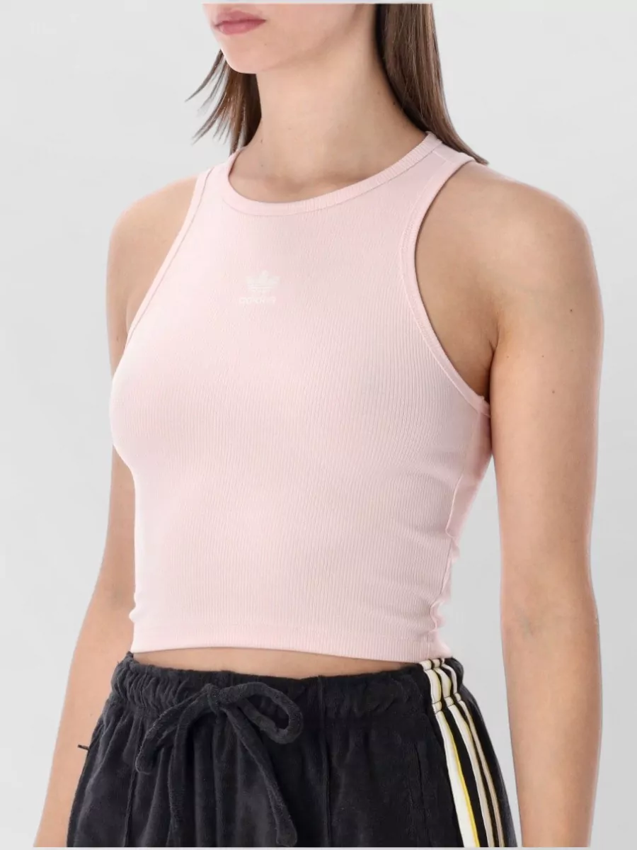 Adidas Originals Ribbed Tank Top Sleeveless Design