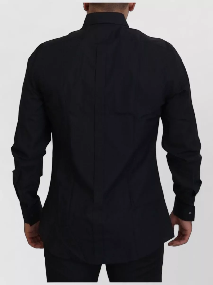 Dolce&Gabbana Cotton Slim-Fit Long-Sleeve Dress Shirt