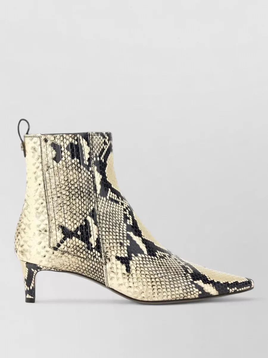 Roberto Festa Printed Leather Boots