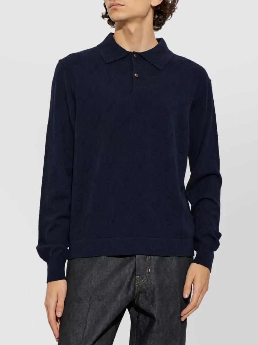 Jacquemus Merino Wool Polo Jumper