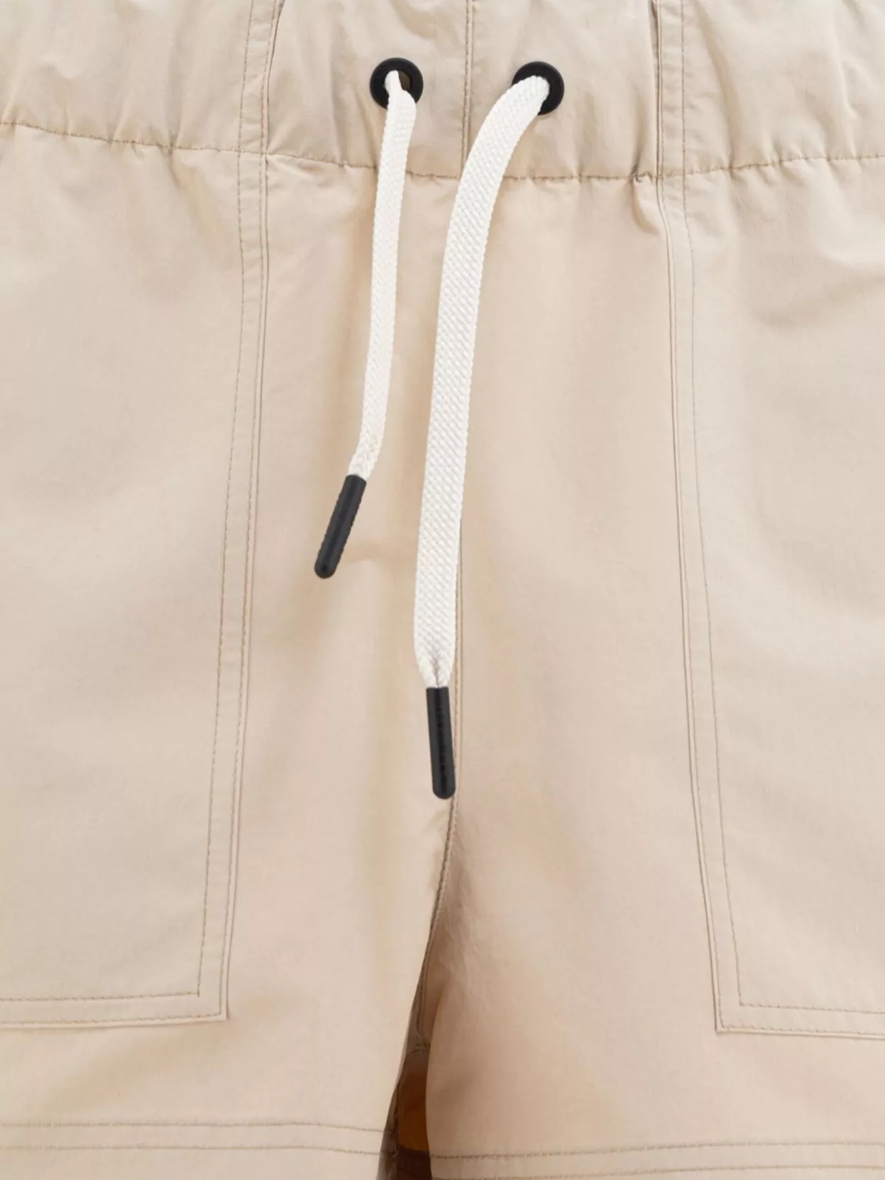 MONCLER ELASTIC WAISTBAND SHORTS WITH BACK AND SIDE POCKETS