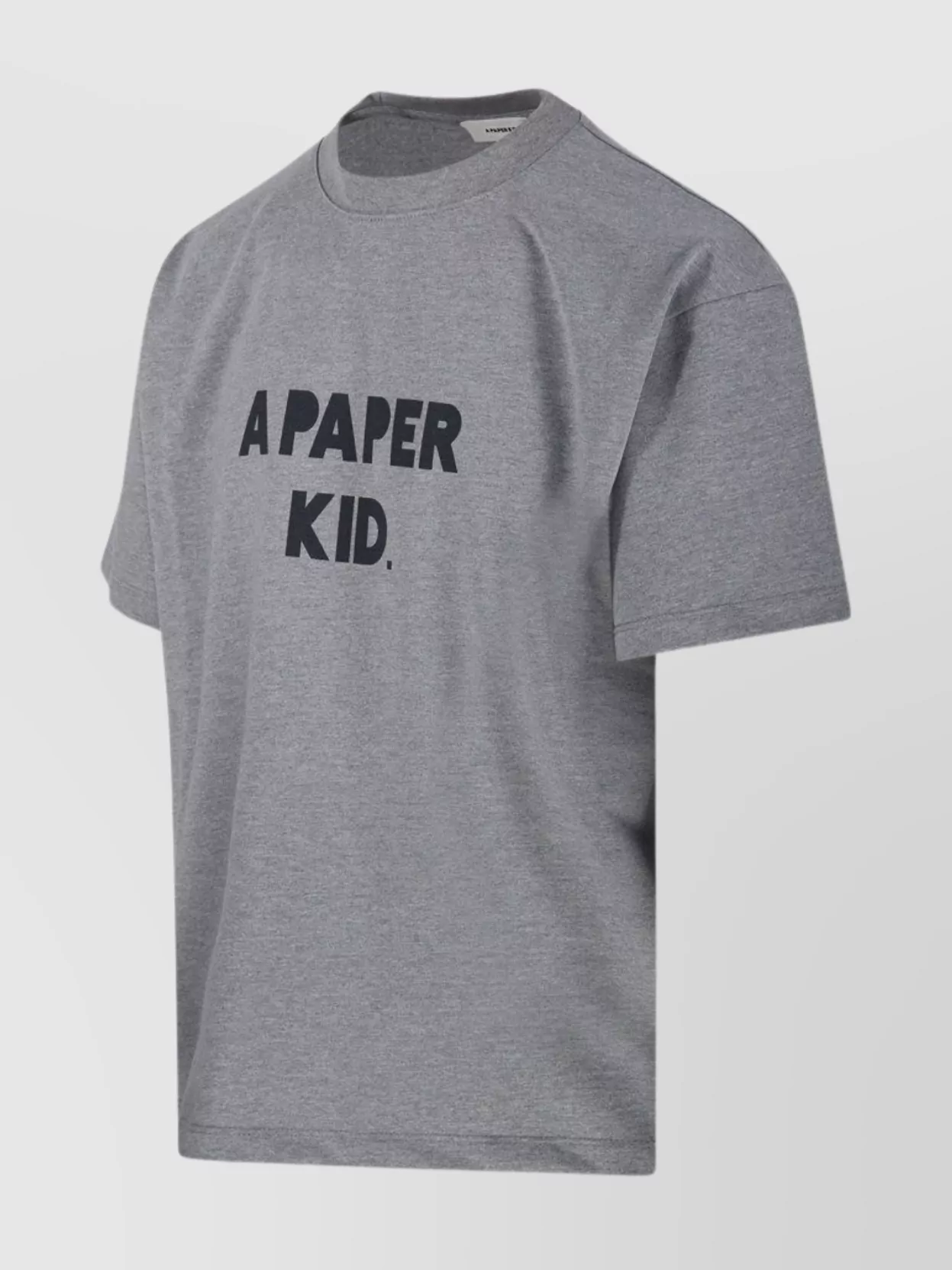 A Paper Kid Graphic Print Crew Neck Short Sleeve T-Shirt
