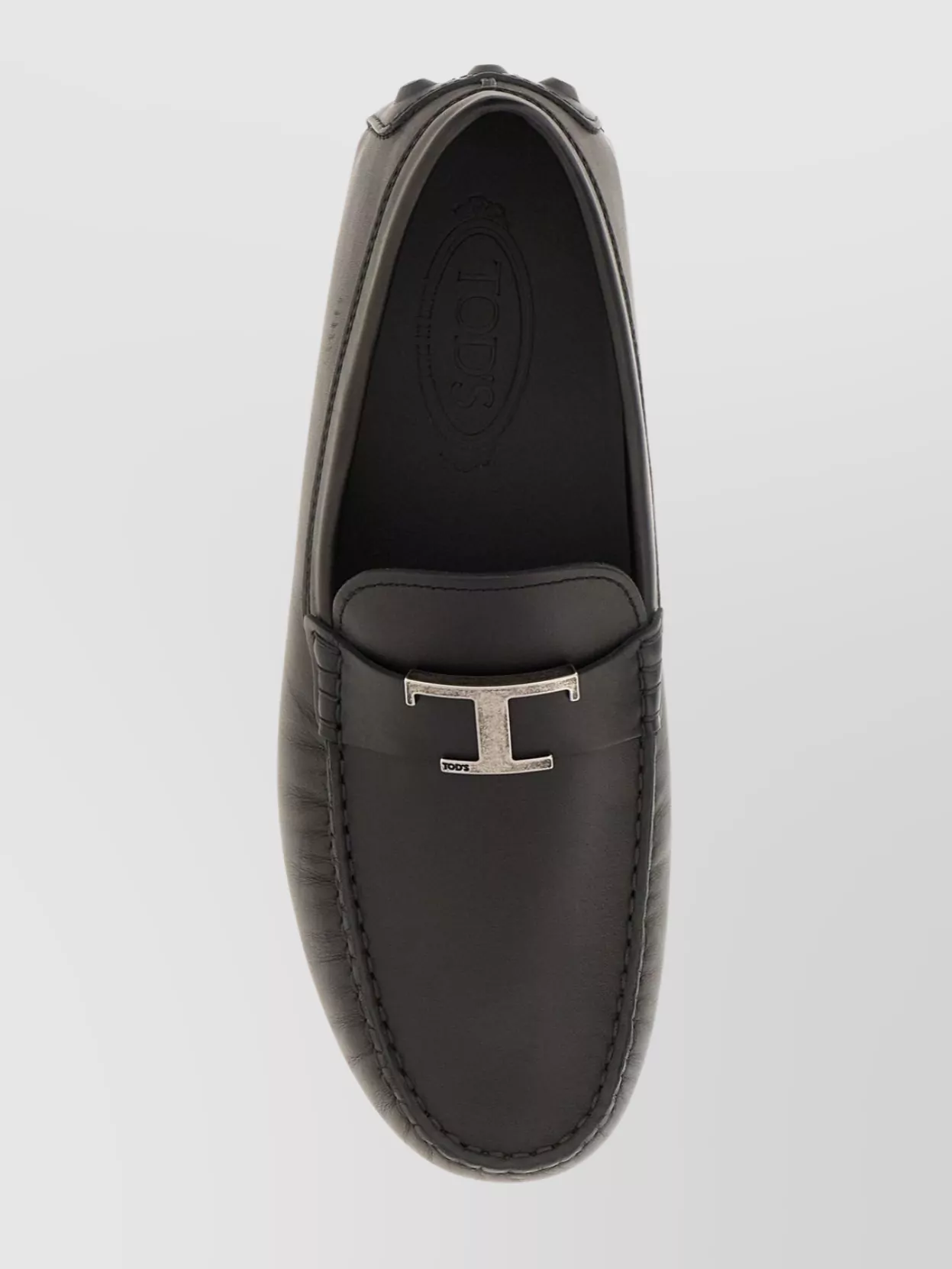Tod's Distinctive Leather Loafers Moccasin Stitching