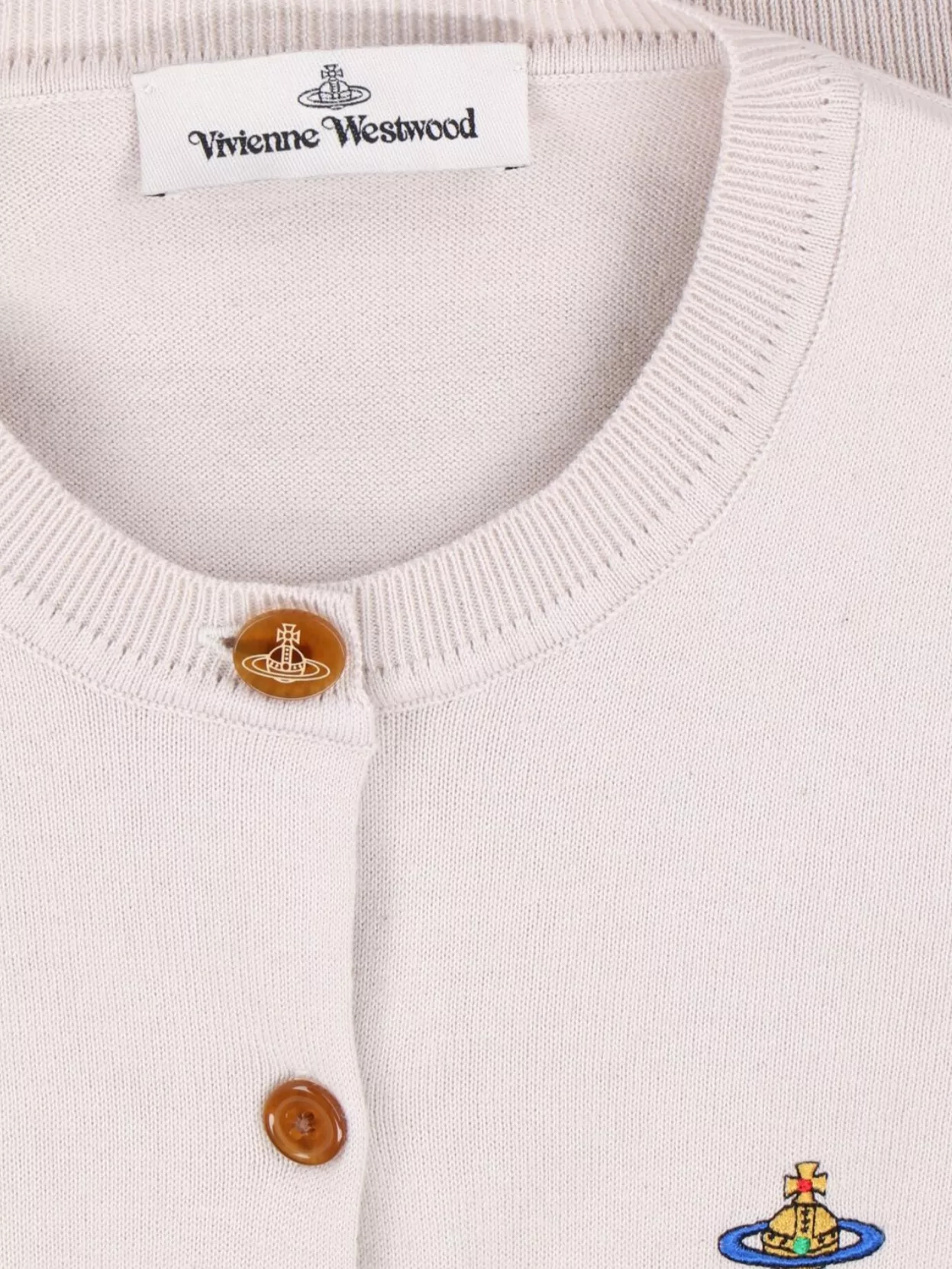 Vivienne Westwood Ribbed Crewneck Knitwear Long Sleeves