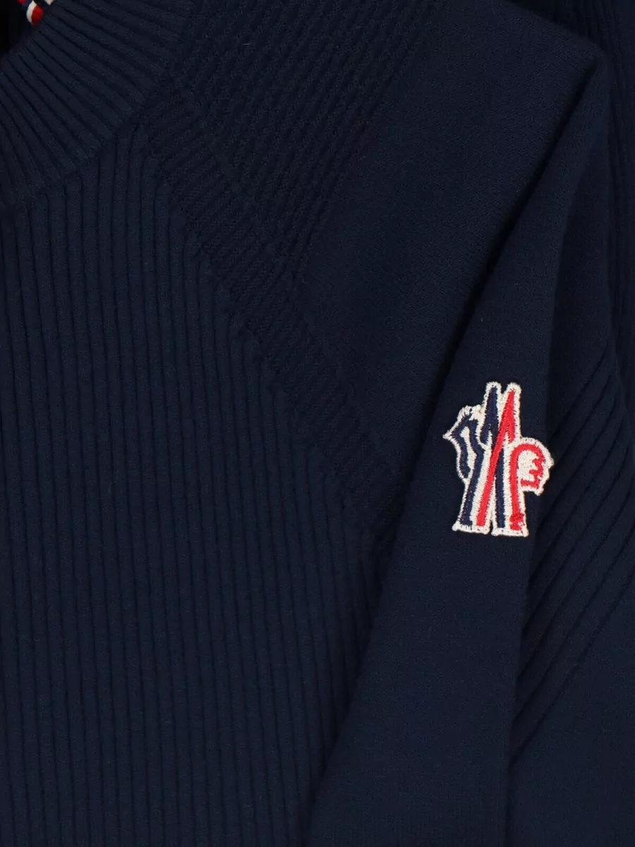 Moncler Grenoble Ribbed Crewneck Sweatshirt
