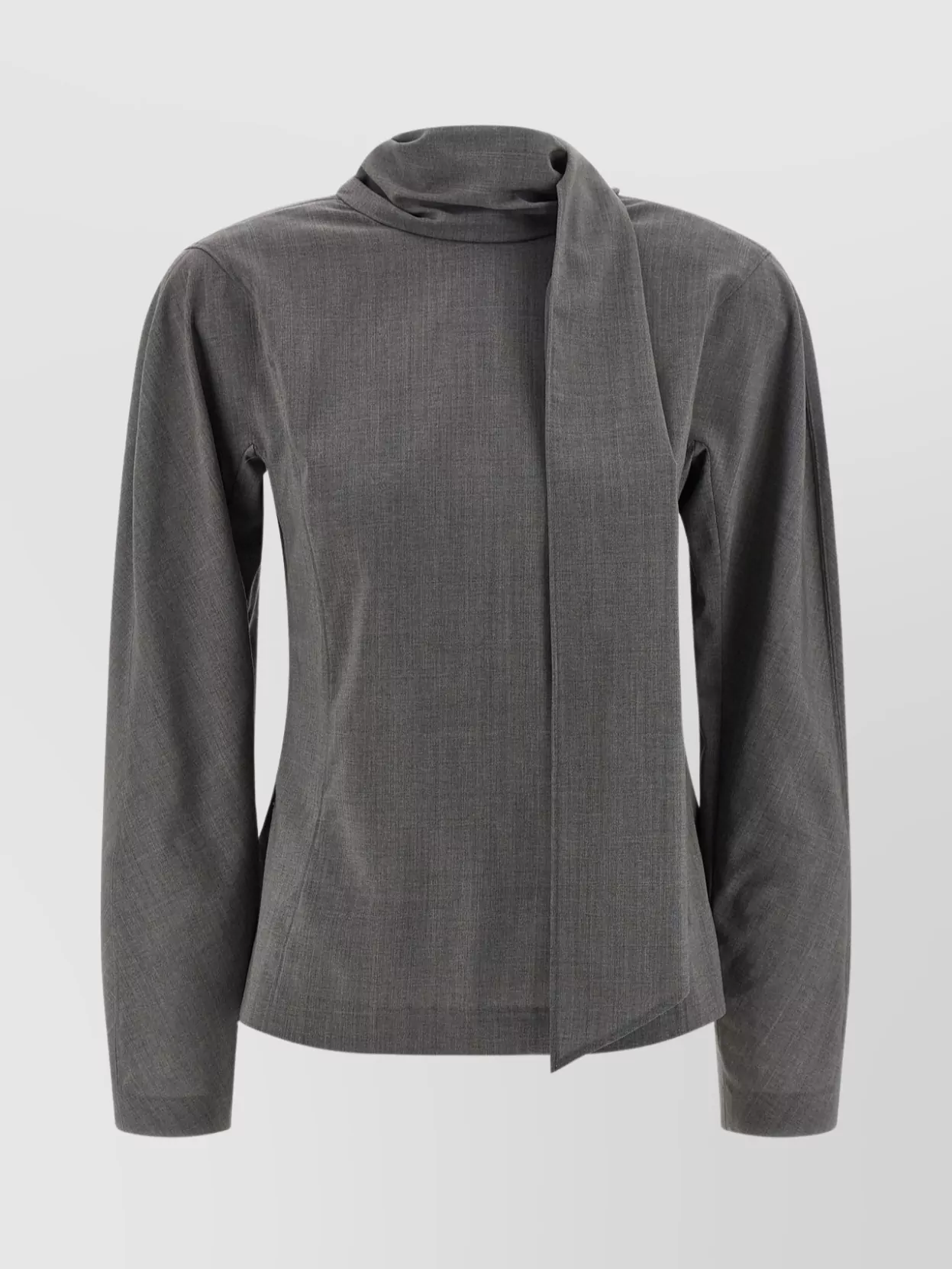 Jacquemus Wrap Blouse Featuring Scarf Detail In Multi