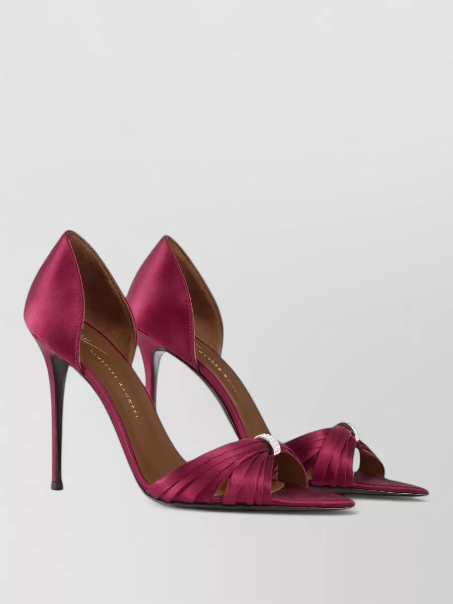 Giuseppe Zanotti satin open-toe sandals