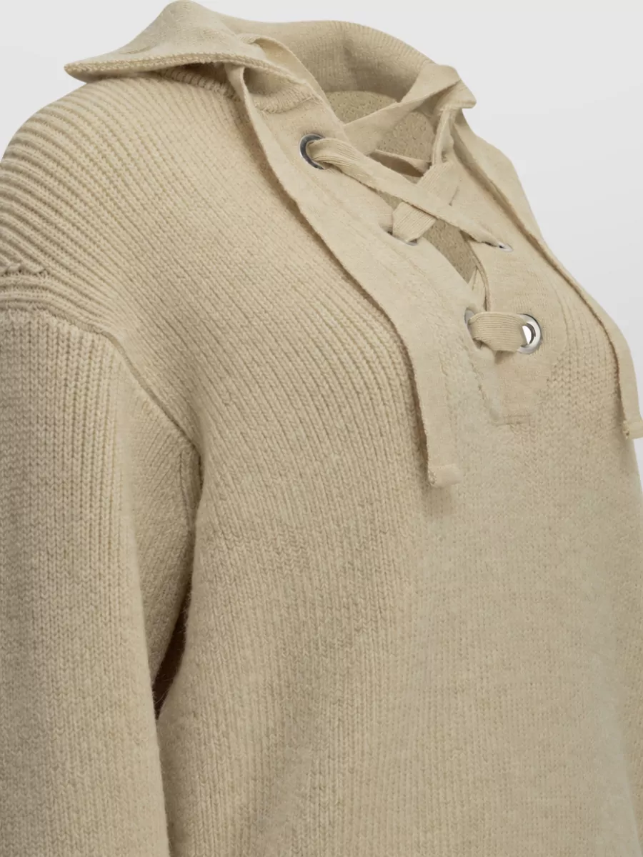 Isabel Marant Wool alpaca polo sweater