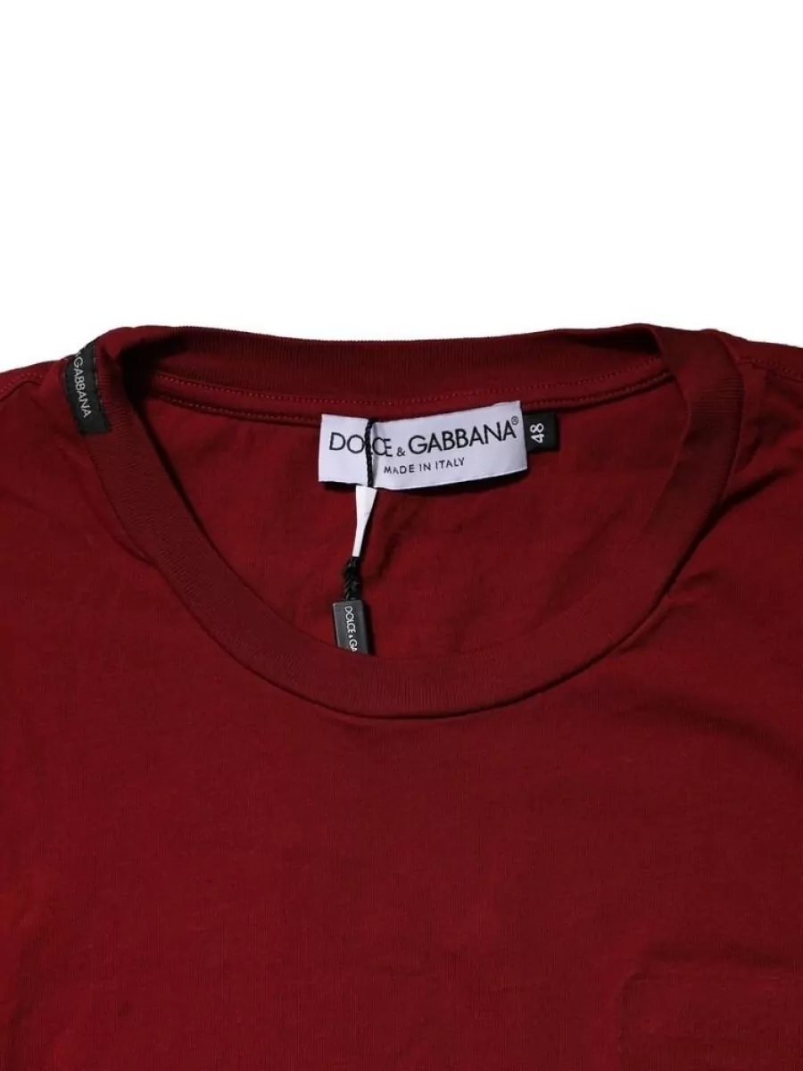 Dolce&Gabbana Cotton Crew Neck Short-Sleeve T-Shirt