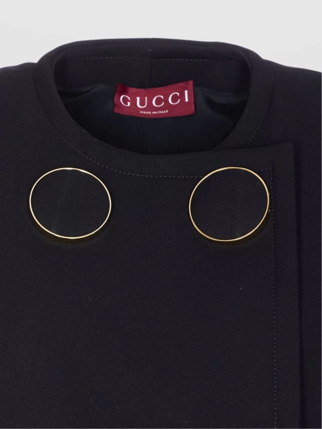 Gucci Double Breasted Mini Dress Buttons