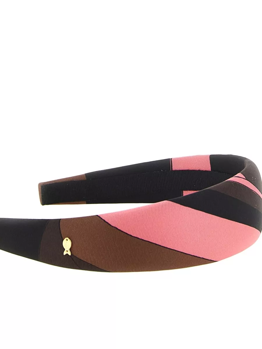 Pucci Silk Padded Printed Headband