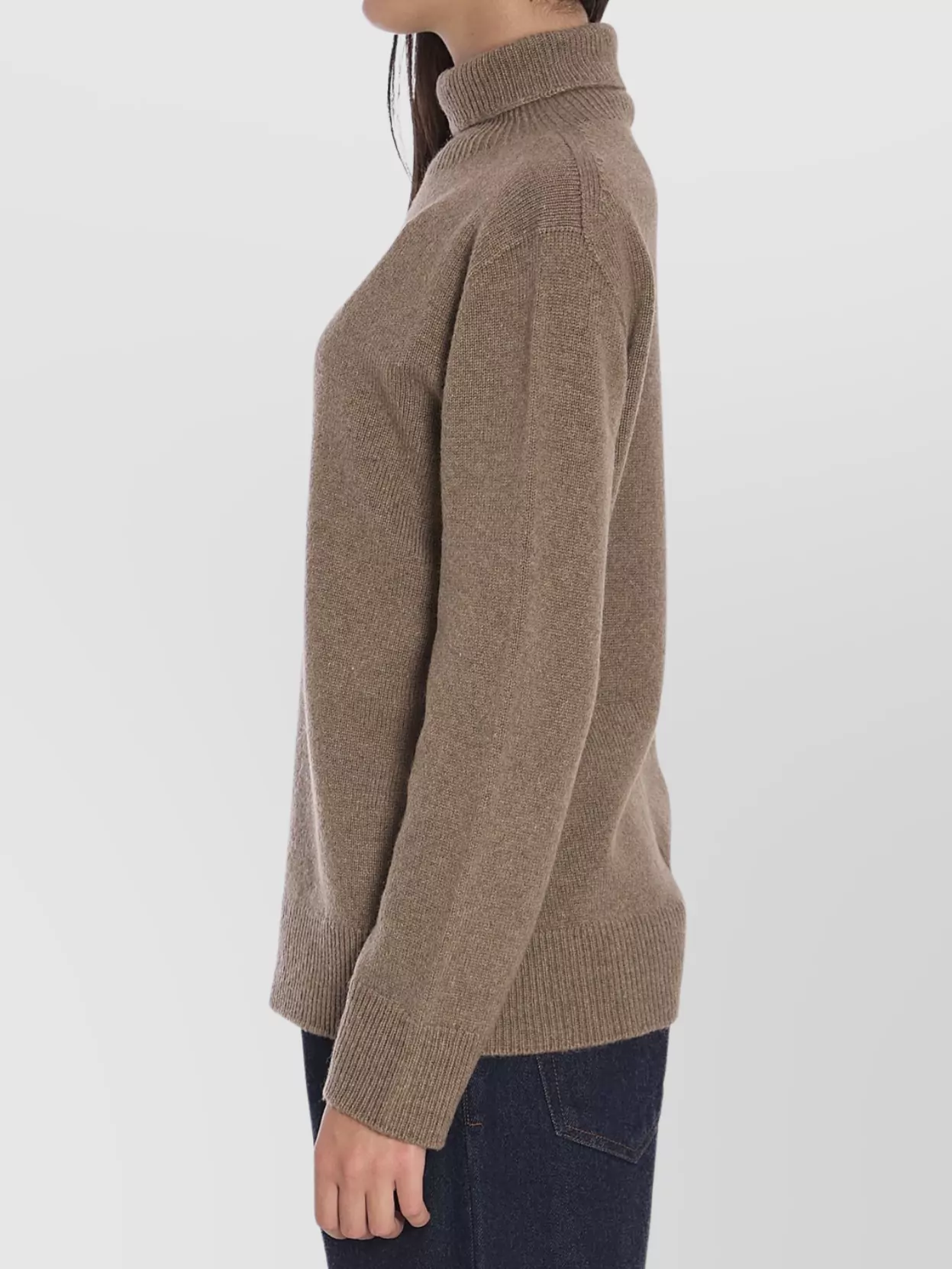 The Row Hepny Oversized Turtleneck Sweater
