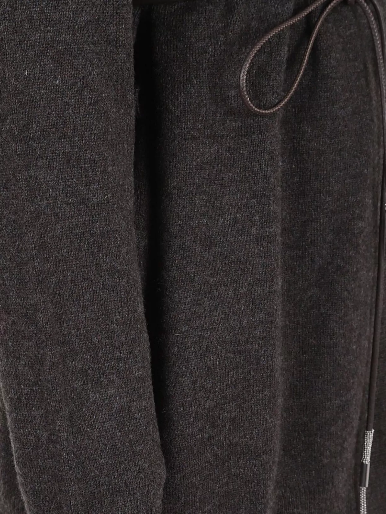 Peserico Knit Cardigan With Belted Waist And Long Sleeves