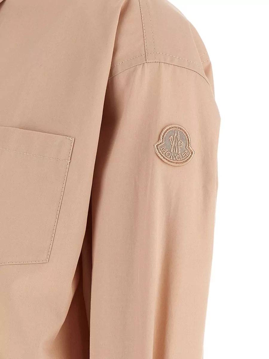 Moncler Cotton Cropped Shirt