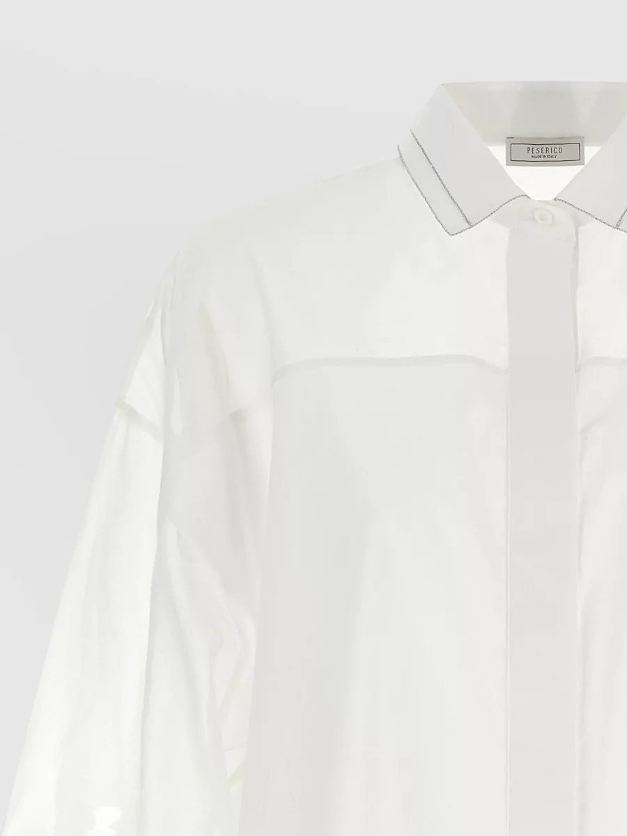 Peserico Silk Organza Shirt