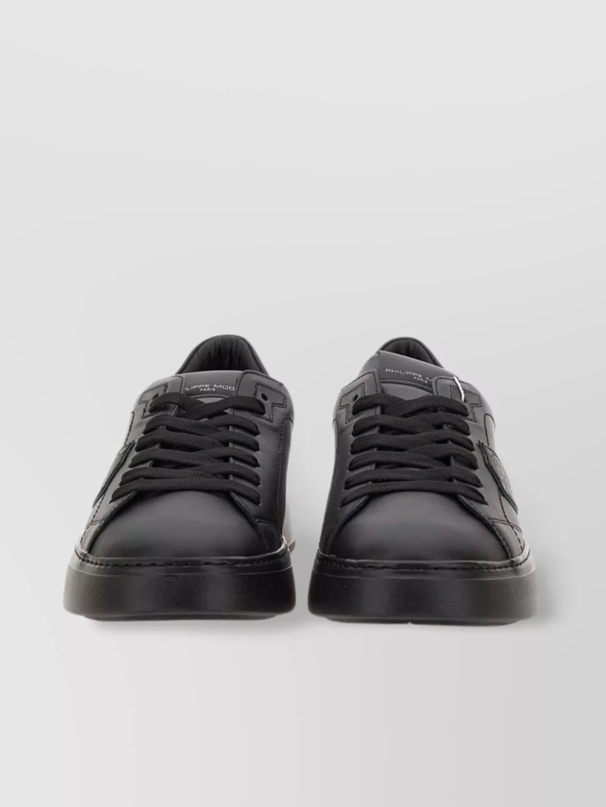 Philippe Model leather low-top sneakers