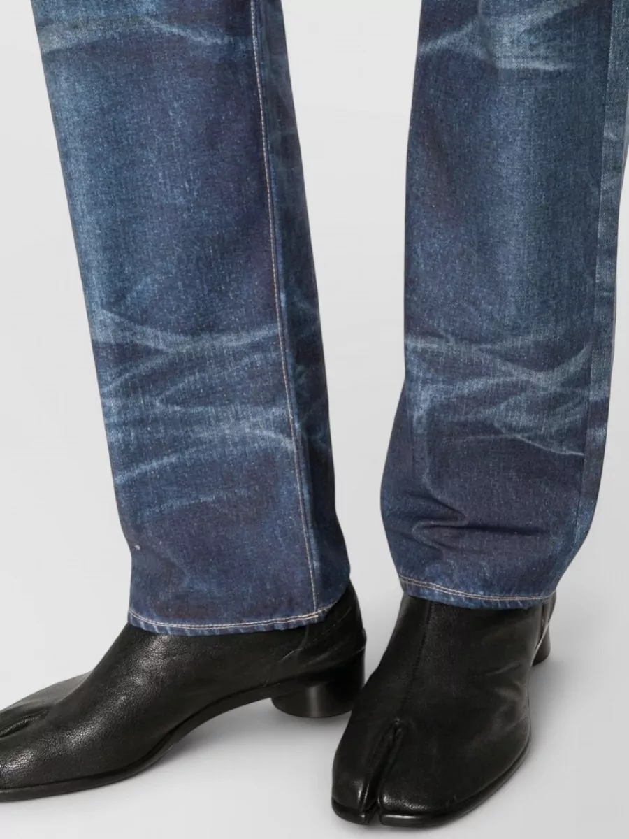 Junya Watanabe Contrast Topstitching Denim Jeans