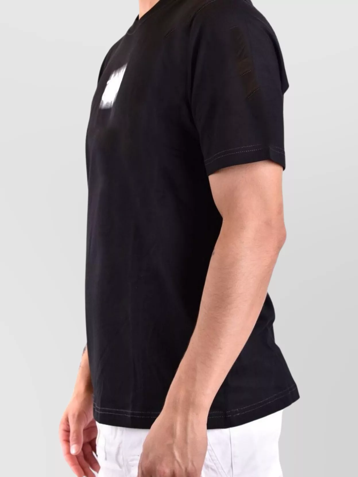 Diesel Graphic Print Crew Neck T-Shirts