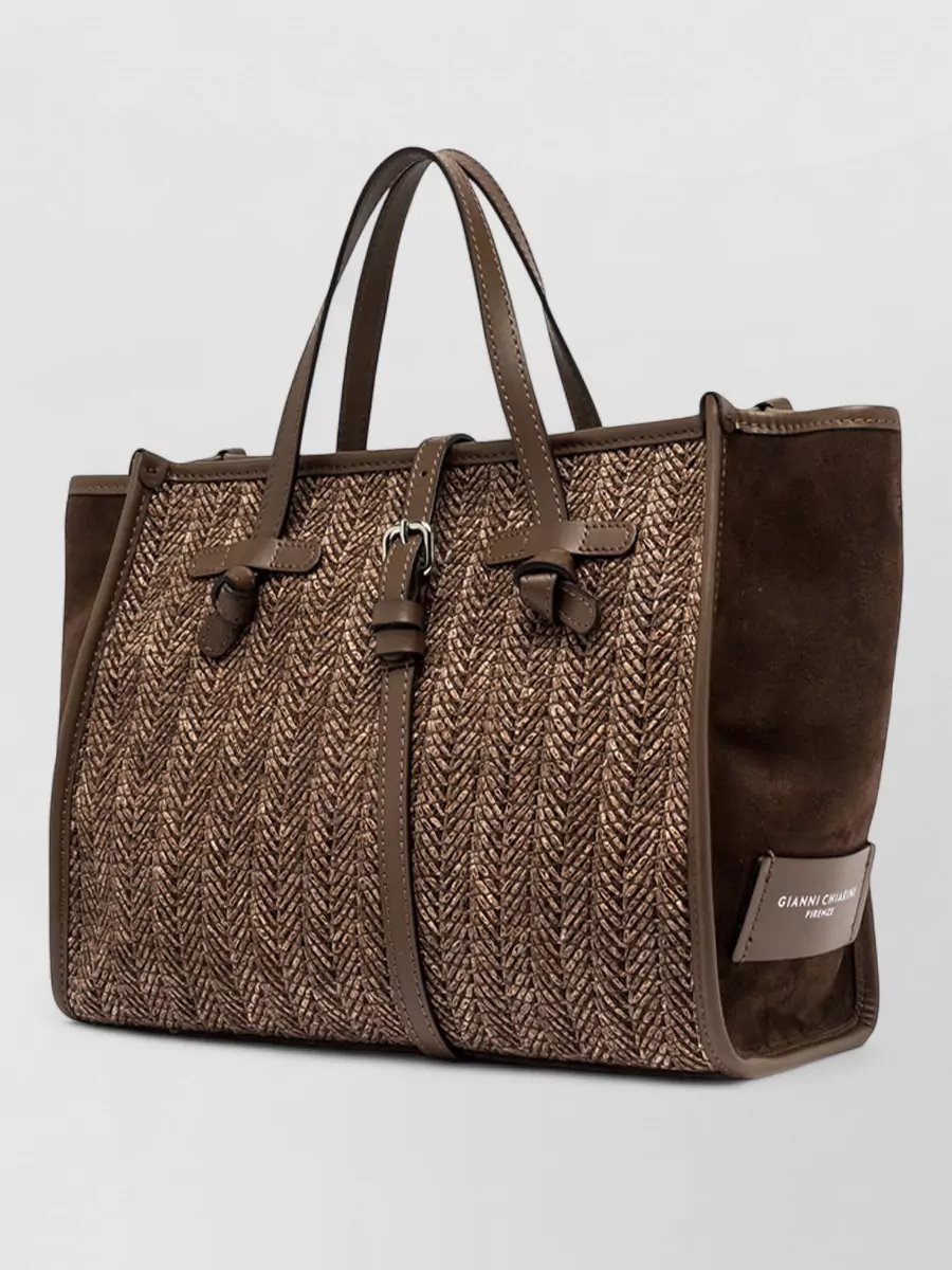 Gianni Chiarini Miss Marcella 32 Tote Bag Buckle Handles