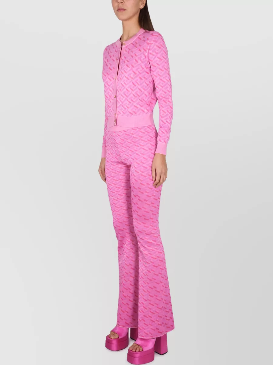 Versace Silk Jacquard Cardigan