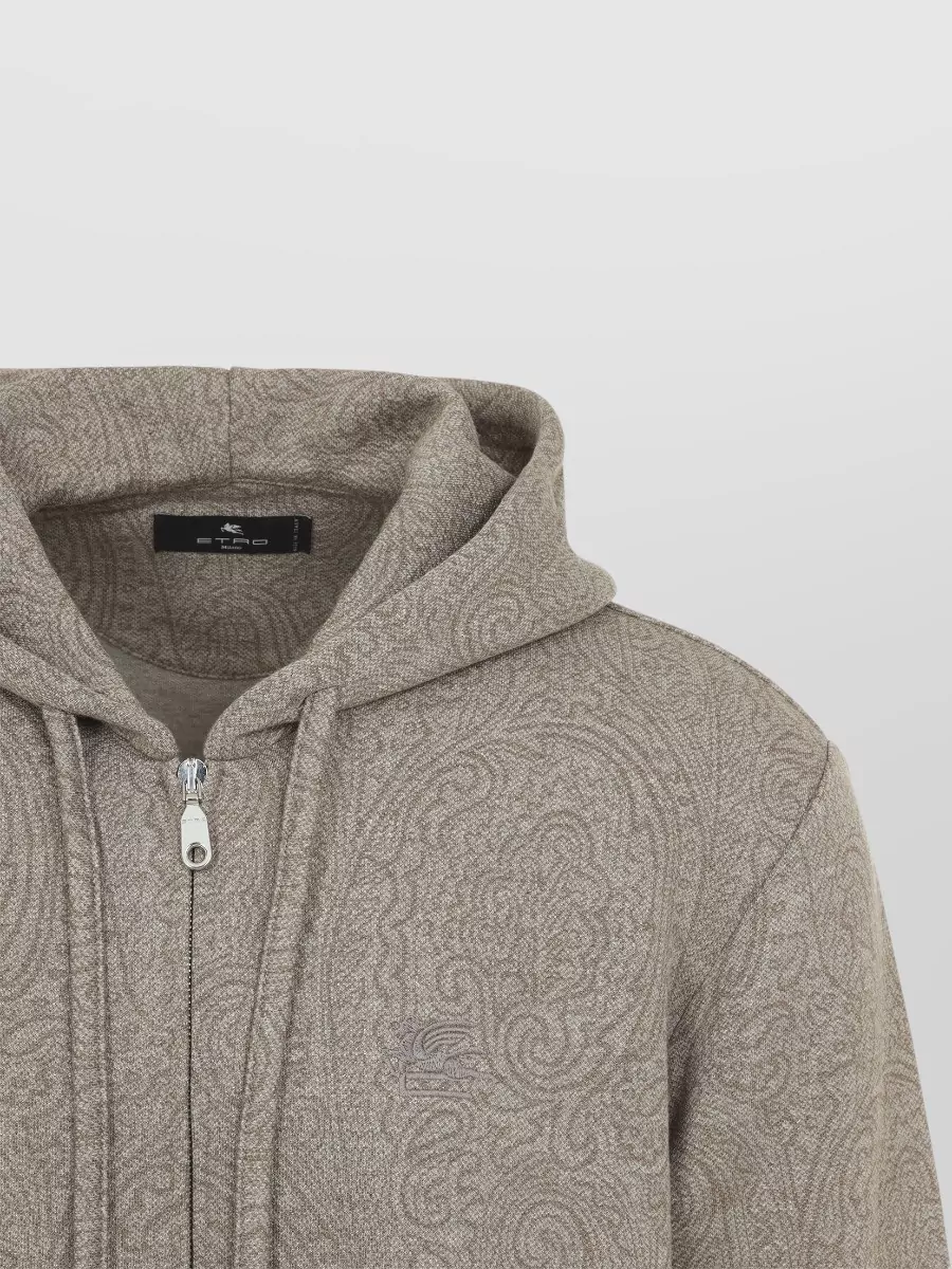 Etro Printed Jersey Hooded Jacket