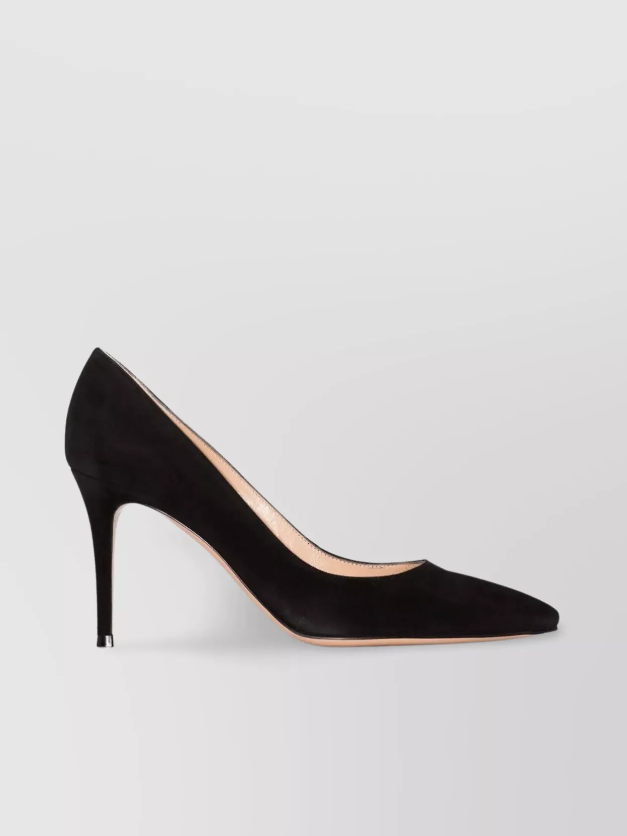 Gianvito Rossi Stiletto Heel Pointed Toe Suede Pumps