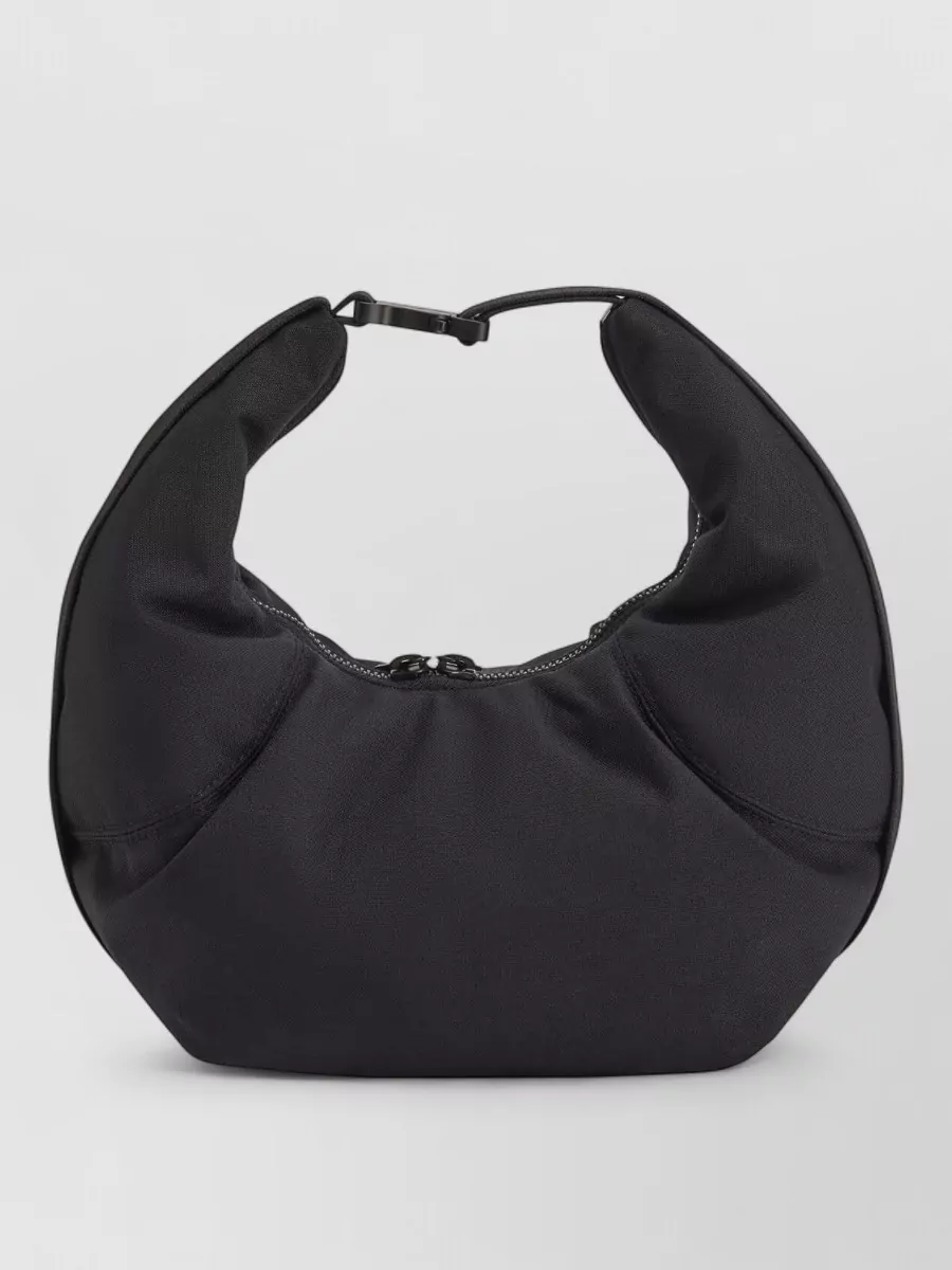 Y-3 logo-print shoulder bag