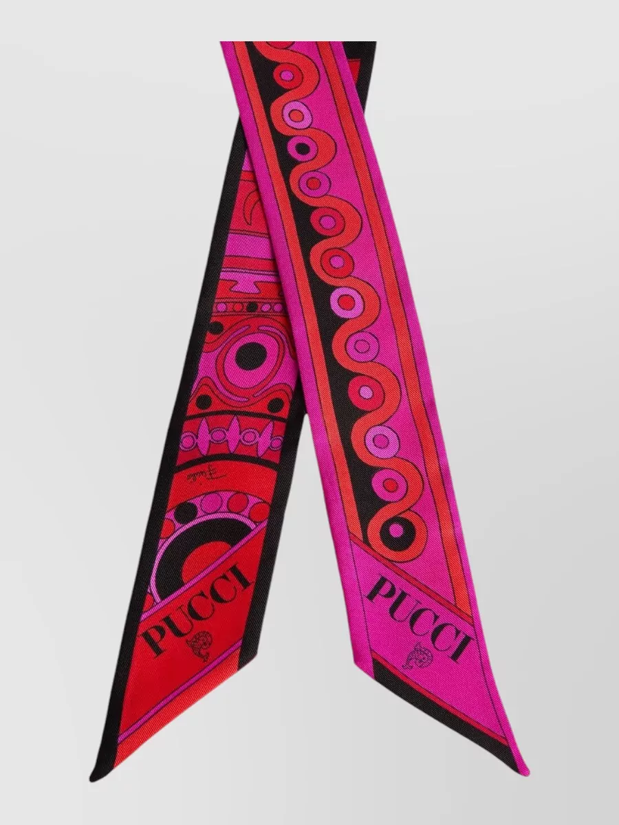 Pucci Silk Printed Scarf