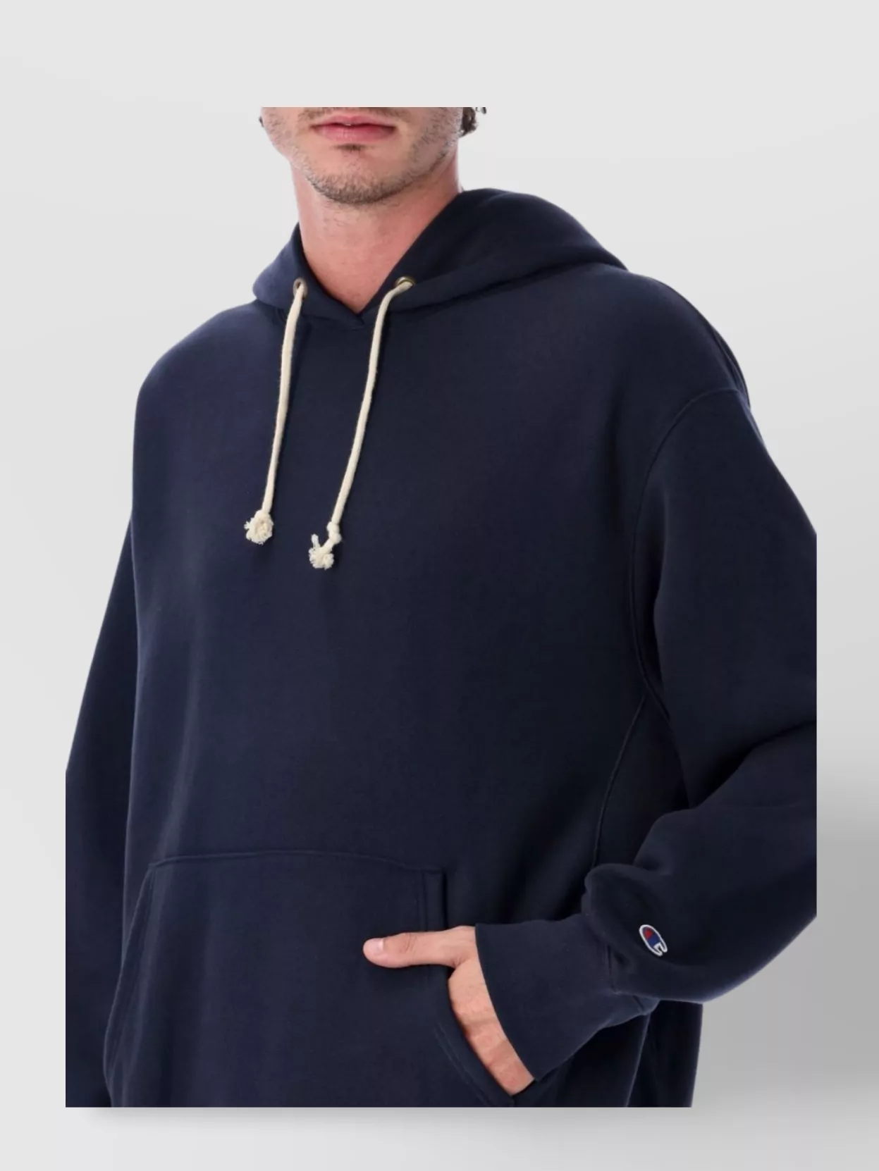 Champion Hoodie With Drawstring And Kangaroo Pocket