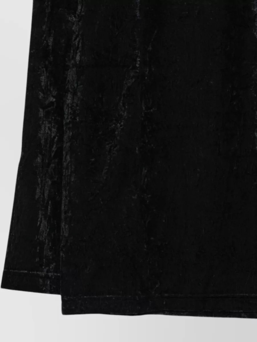 Comme Des Garçons Crinkled Short-Sleeve Top