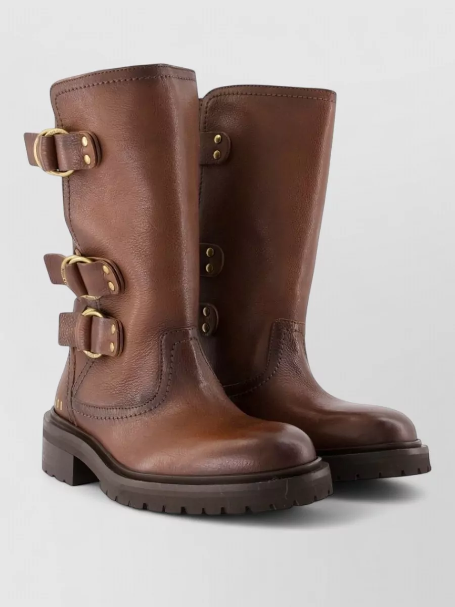 Golden Goose leather boots