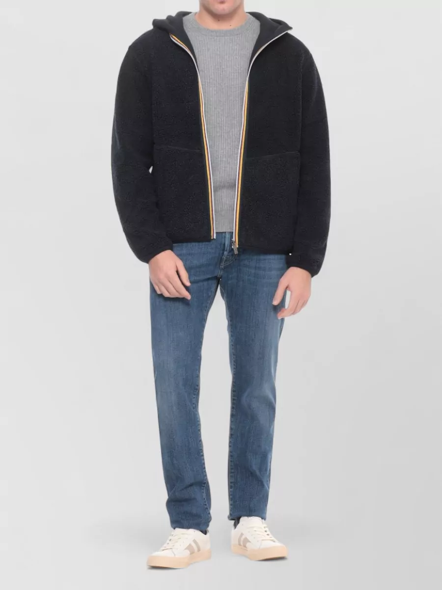 Jacob Cohen Straight Cut Cotton Jeans Five Pockets