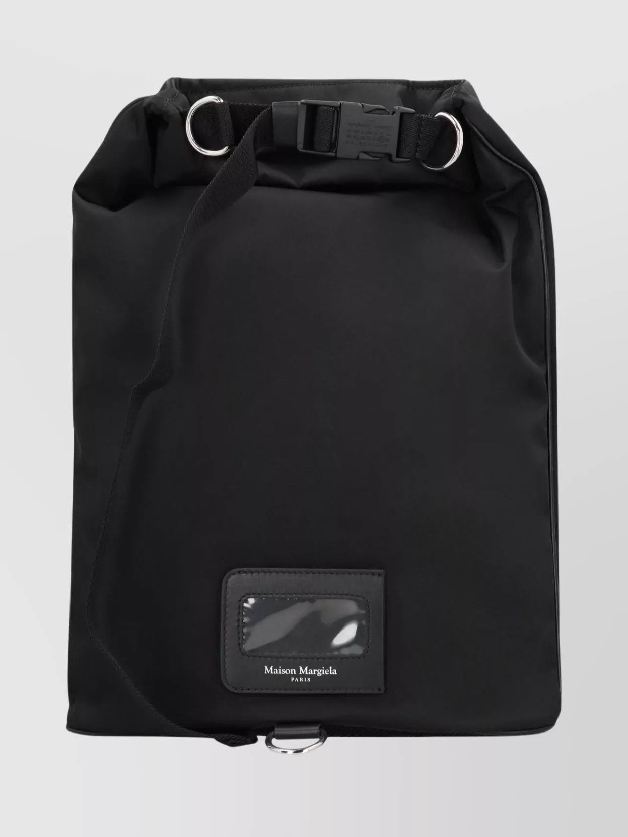 Maison Margiela Cylindrical Backpack In Technical Fabric