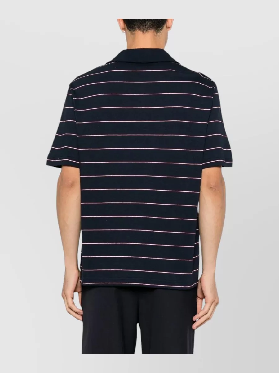 A.p.c. Striped Polo Shirt