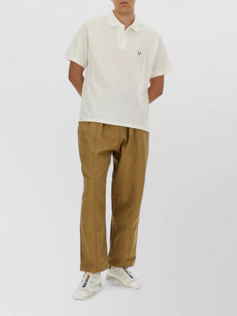 South2 West8 Cotton polo shirt