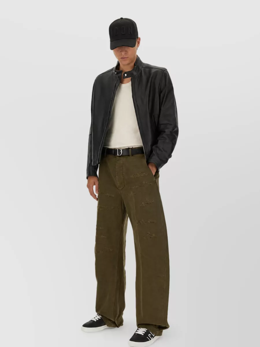 Dsquared2 Ripped Denim Chino Pants