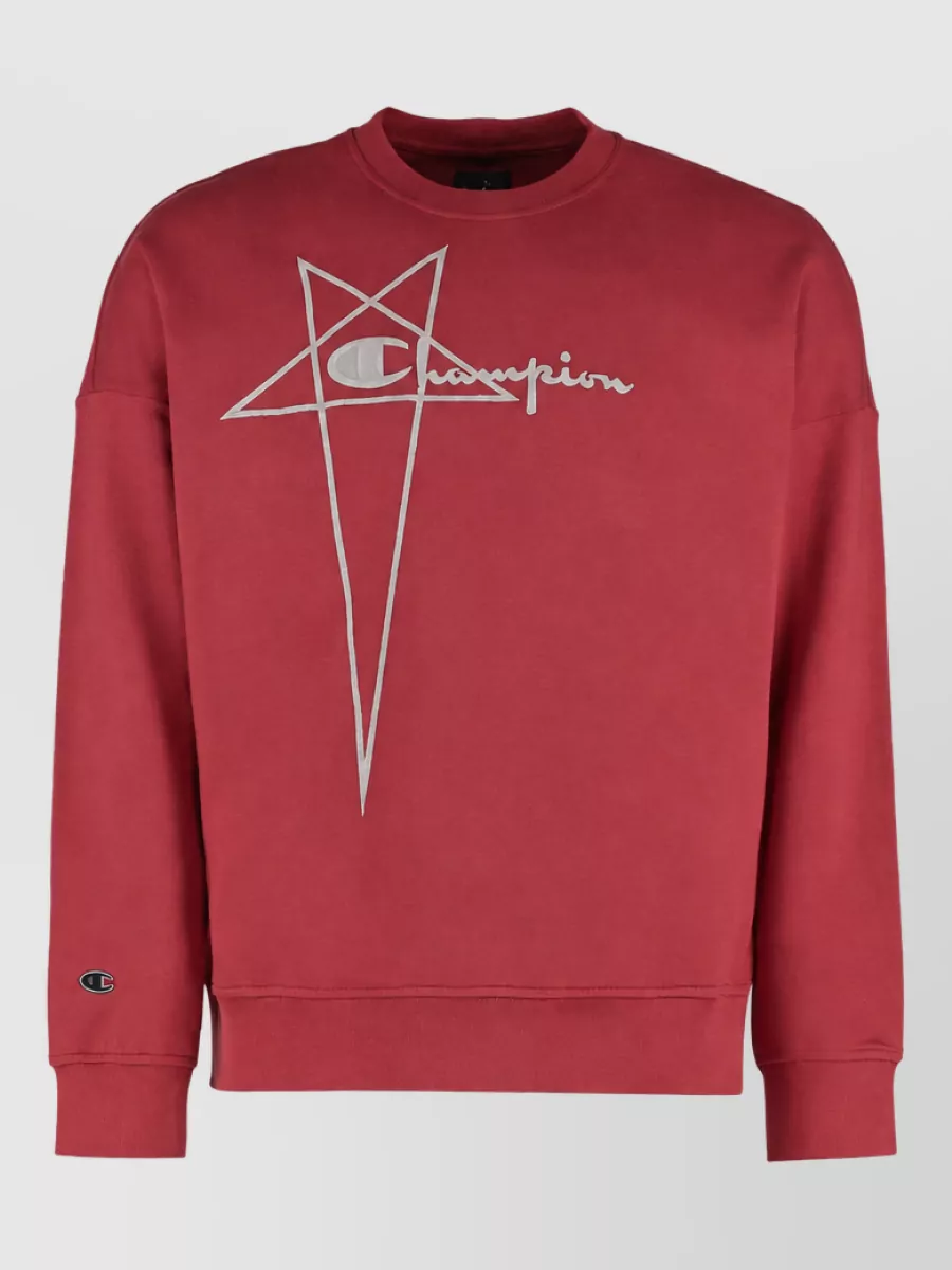 Rick Owens cotton crew-neck sweatshirt