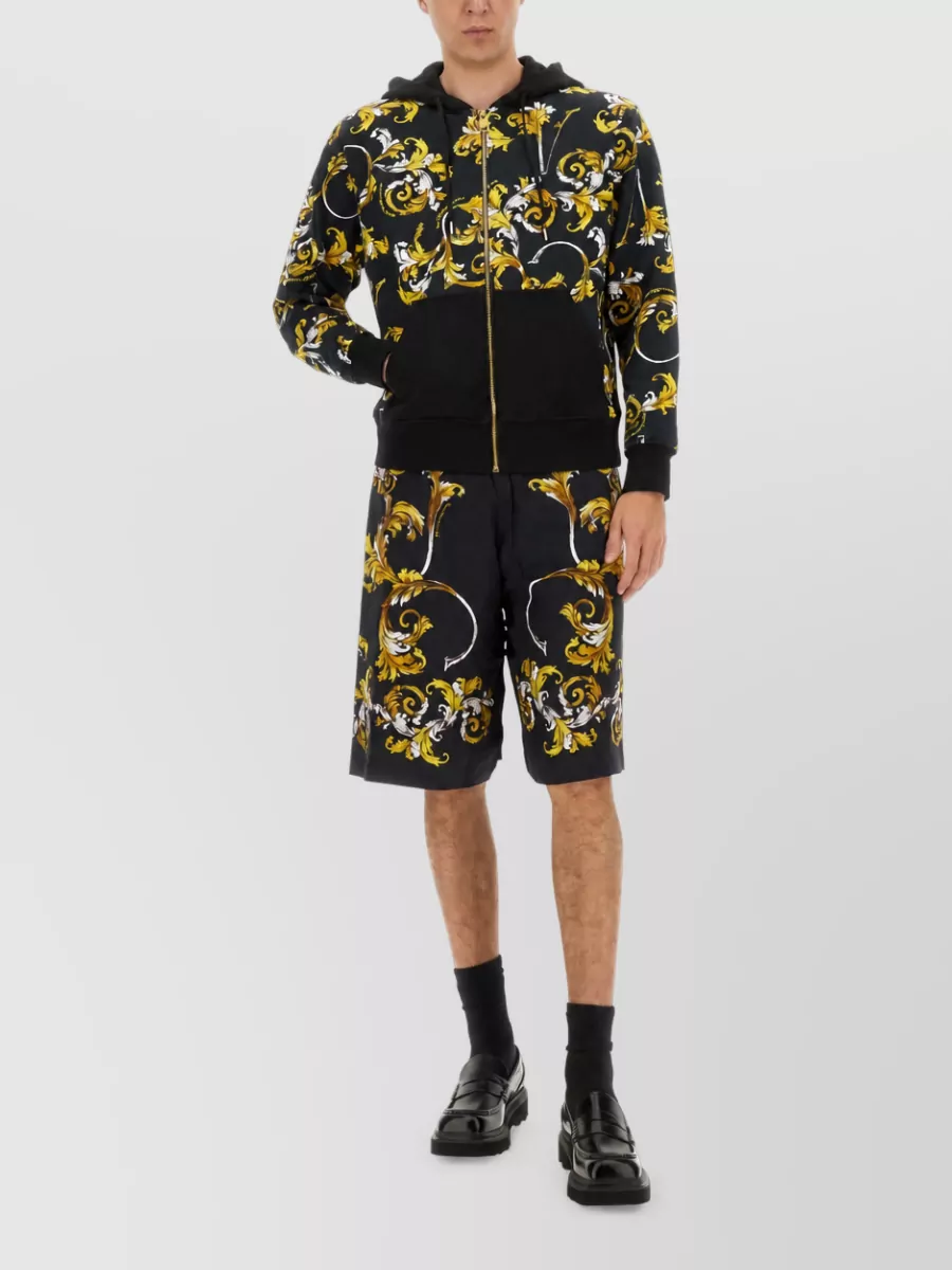 Versace Jeans Couture Printed Tailored Shorts