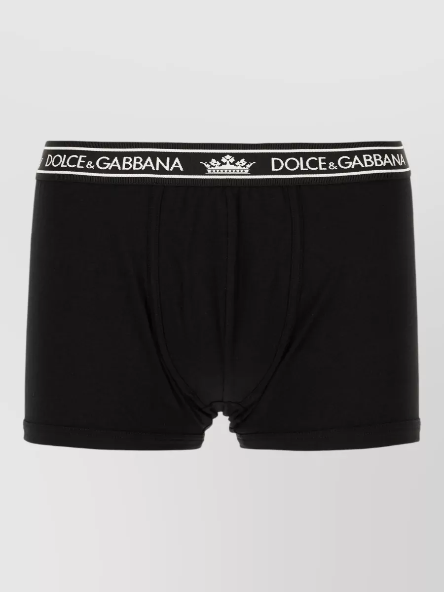 Dolce&Gabbana Stretch Cotton Boxer Briefs