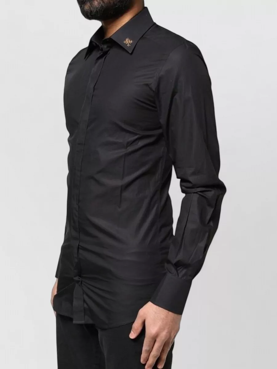 Dolce&Gabbana Cotton Embellished Dress Shirt